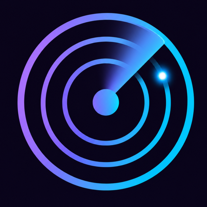 NicheRadar logo - strumento AI per validare nicchie di mercato